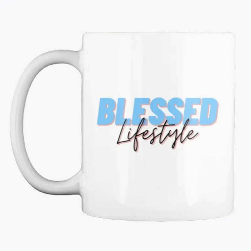 Blessed Lifestyle - Blue - Sticker