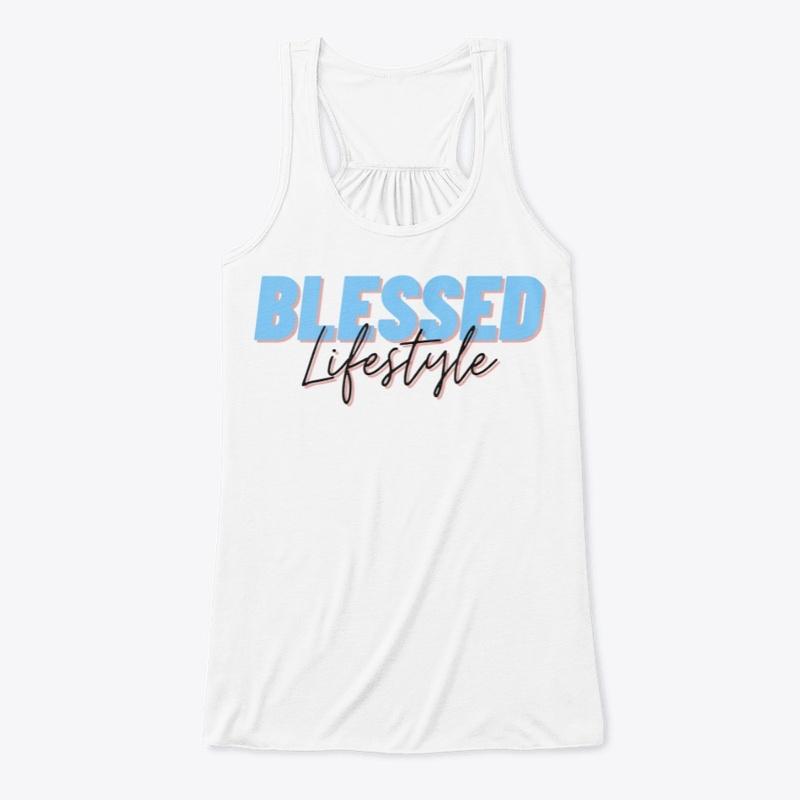 Blessed Lifestyle - Blue - Sticker